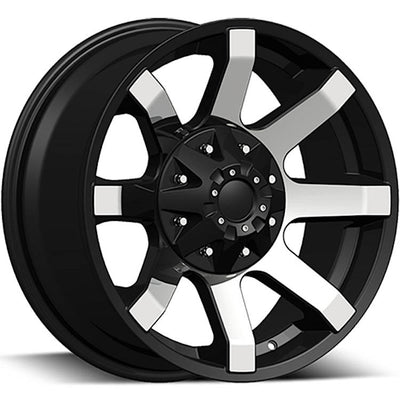 Dcenti Offroad DW950 Black Machined Wheel