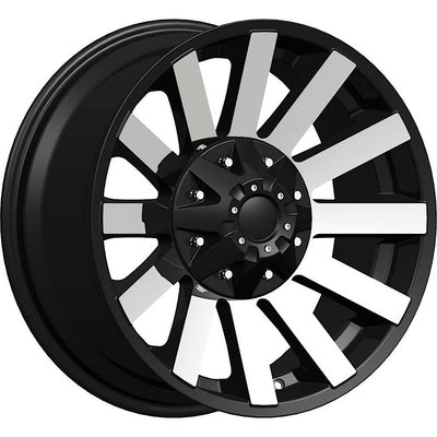 Dcenti Offroad DW980 Black Machined Wheel