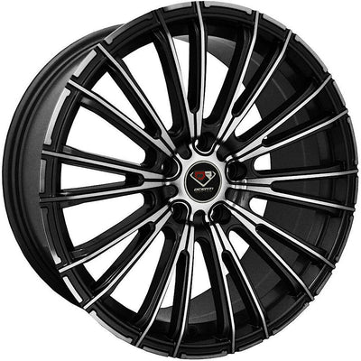 Dcenti Racing DCTL006-M Black Machined Wheel