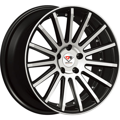 Dcenti Racing DCTL008-M Black Machined Wheel