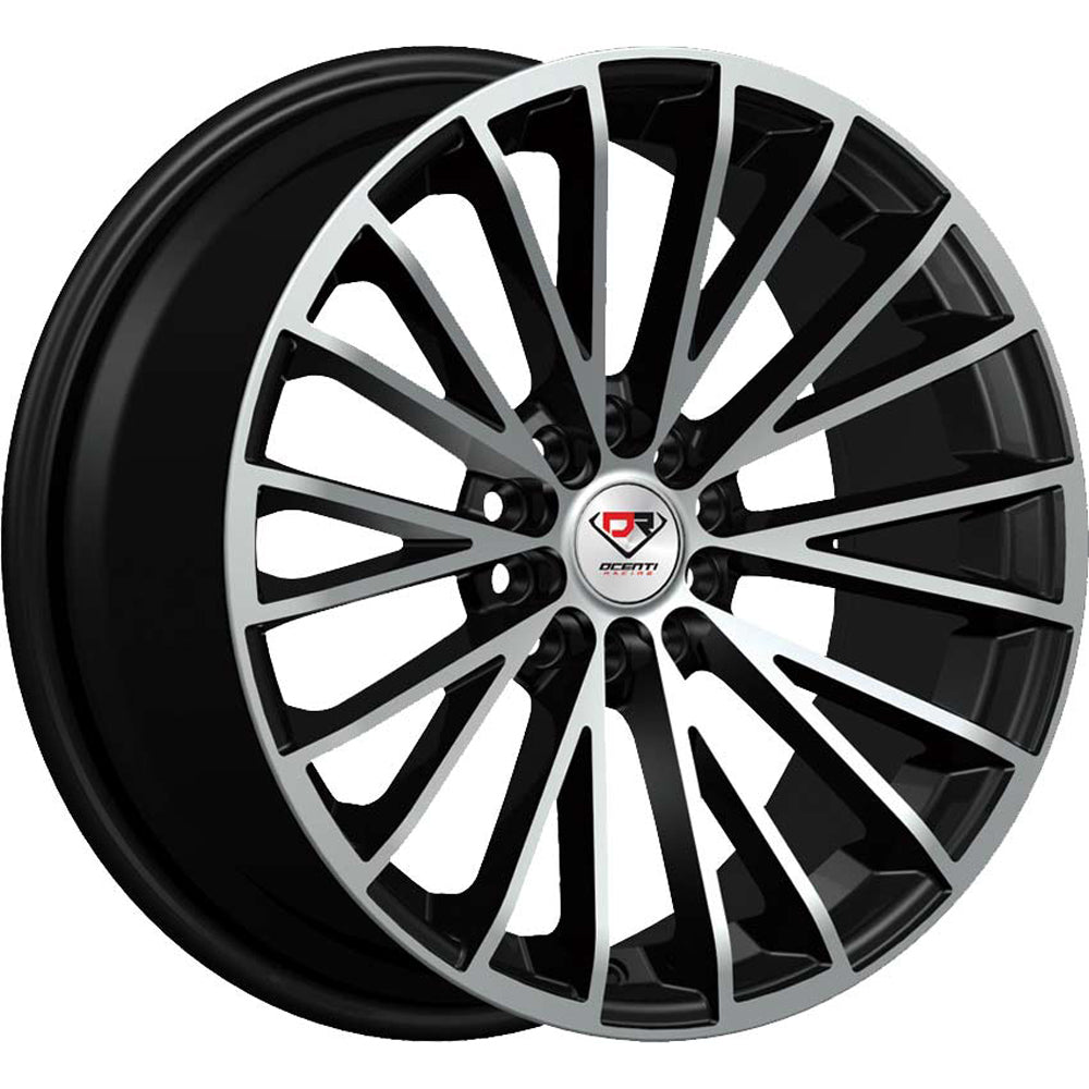 Dcenti Racing DCTL039-M Black Machined Wheel
