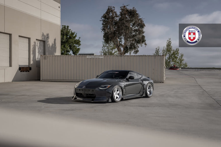HRE C105 forged wheel on Nissan 400Z Widebody