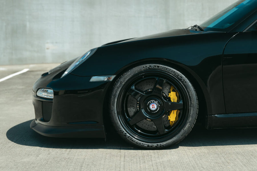 HRE 305 GTS forged wheel on Porsche 9972 GT3