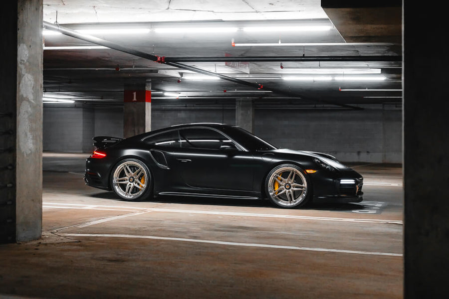 HRE S107SC forged wheel on Porsche 9912 Turbo S