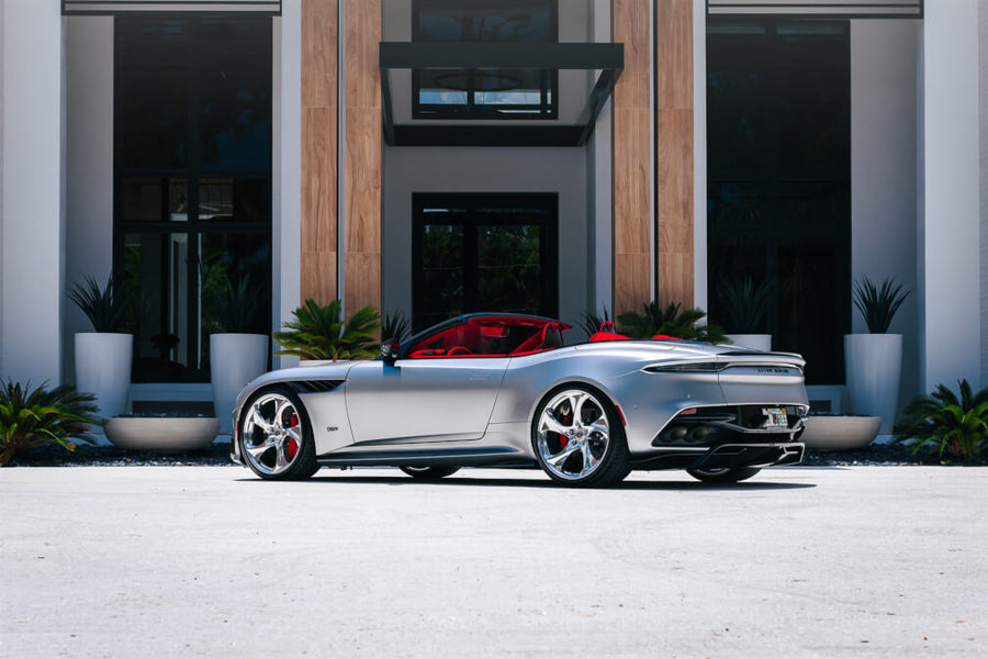 HRE 522M forged wheel on Aston Martin DBS 770 Ultimate Volante