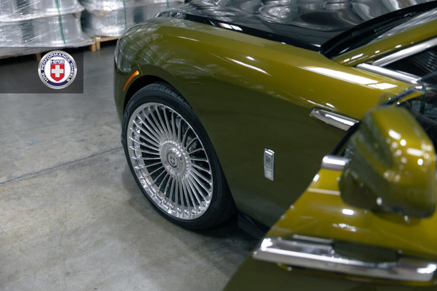 HRE L109M forged wheel on Rolls Royce Spectre