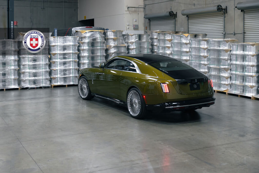 HRE L109M forged wheel on Rolls Royce Spectre