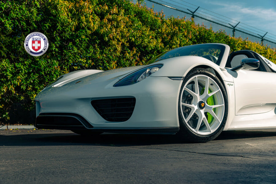 HRE P101 forged wheel on Porsche 918 Spyder