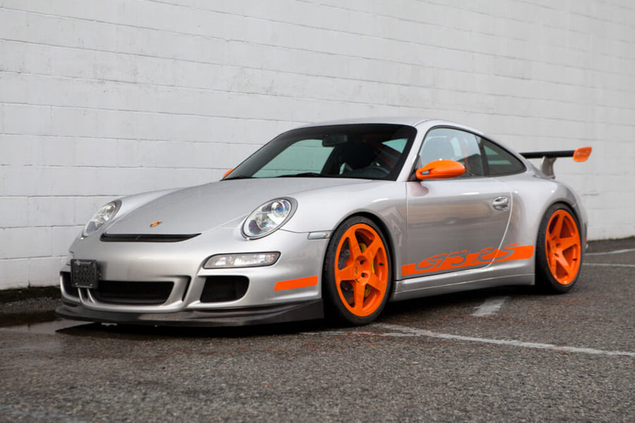 HRE 305M forged wheel on Porsche 9971 GT3 RS Clubsport