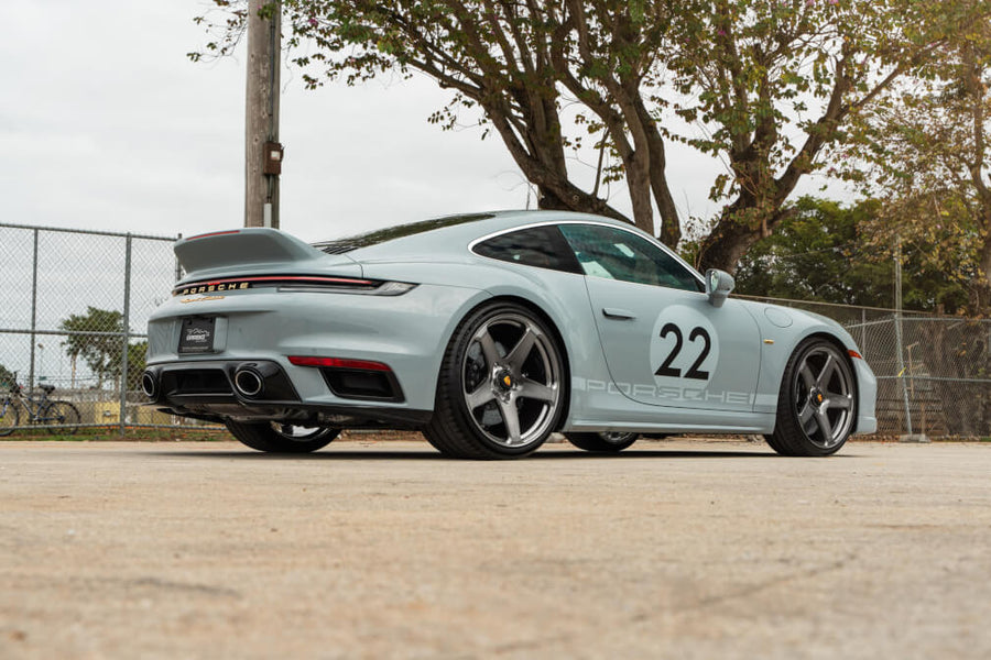 HRE 527M forged wheel on Porsche 992 Sport Classic