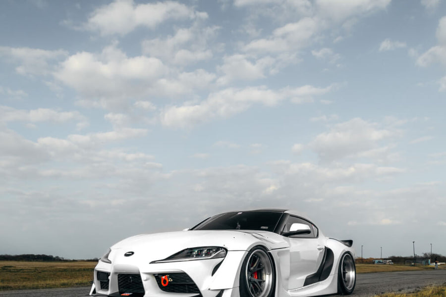HRE S101 forged wheel on Toyota Supra GR