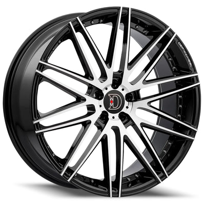 Defy D01 Black Machined Wheel
