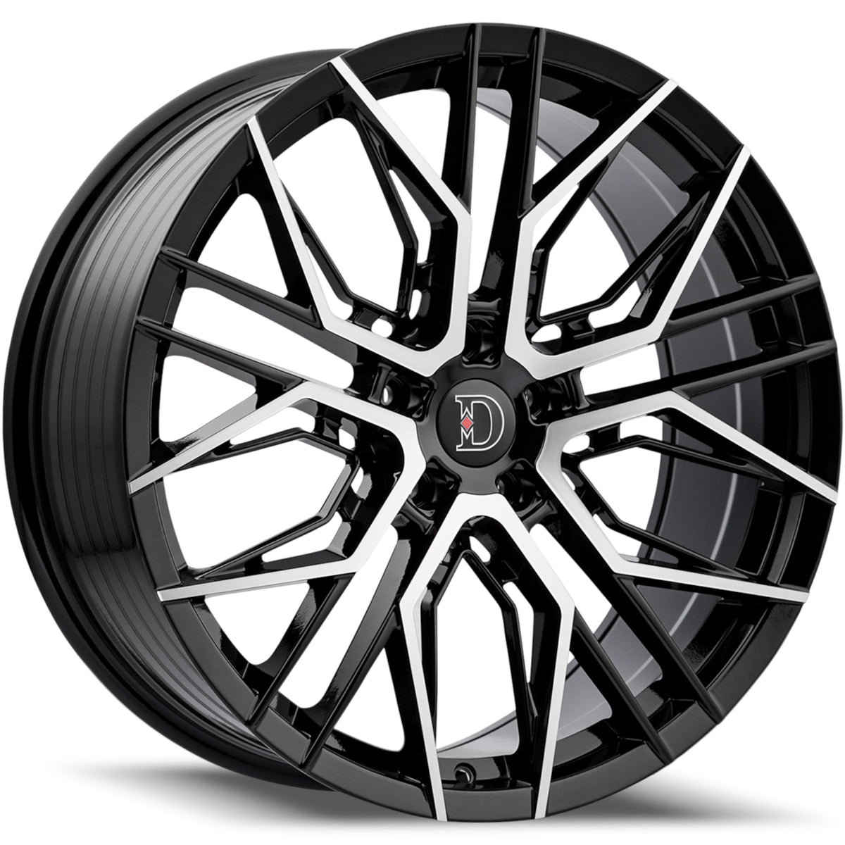 Defy D05 Black Machined Wheel