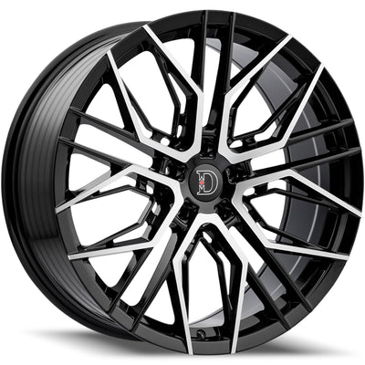 Defy D05 Black Machined Wheel