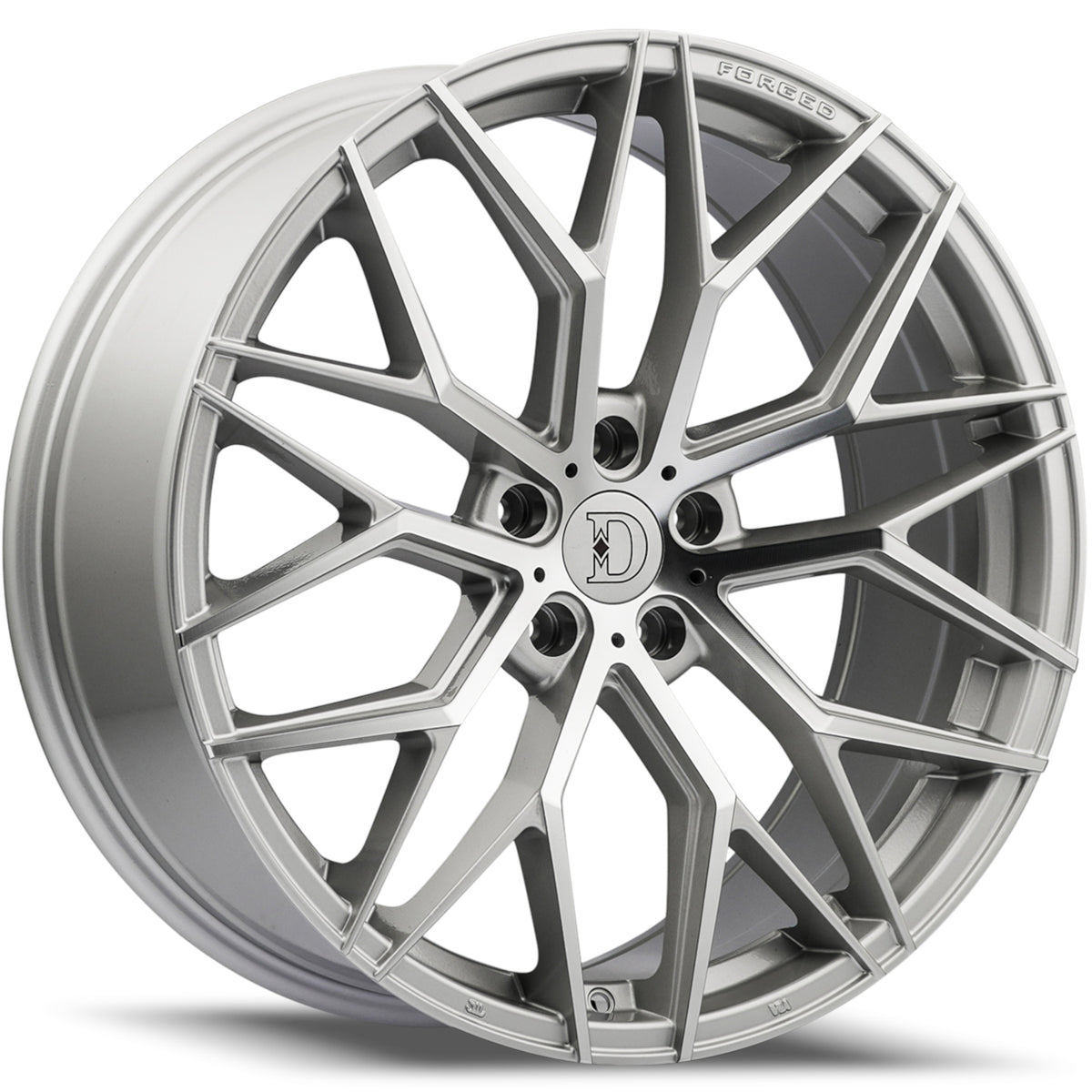 Defy D07 Silver Machined Wheel