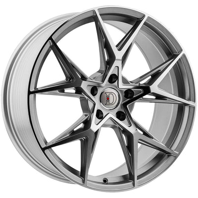 Defy D11 Silver Machined Wheel