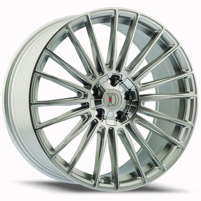 Defy D12 Silver Machined Wheel