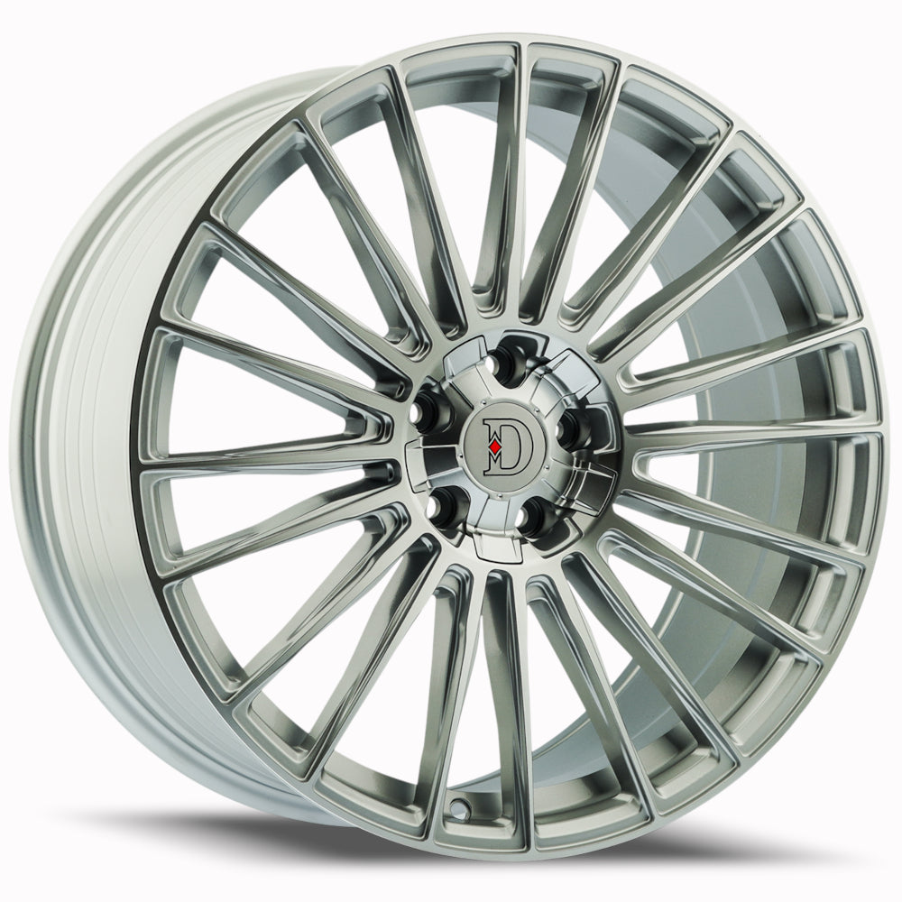 Defy D12 Silver Machined Wheel