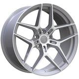 Defy D18 Silver Machined Wheel