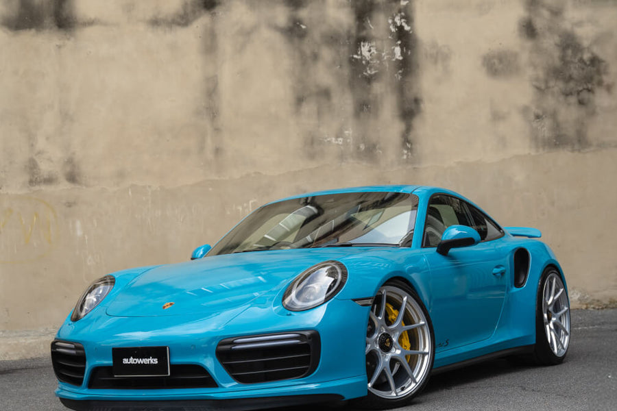 HRE 521M forged wheel on Porsche 9912 Turbo S