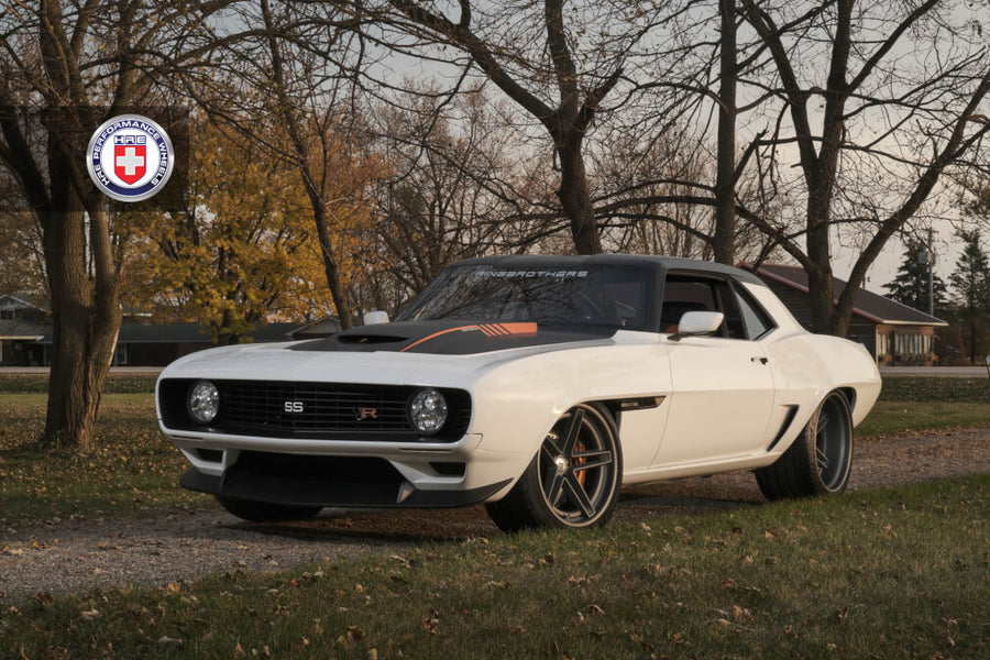 HRE G-Code forged wheel on 1969 Chevrolet Camaro Strode