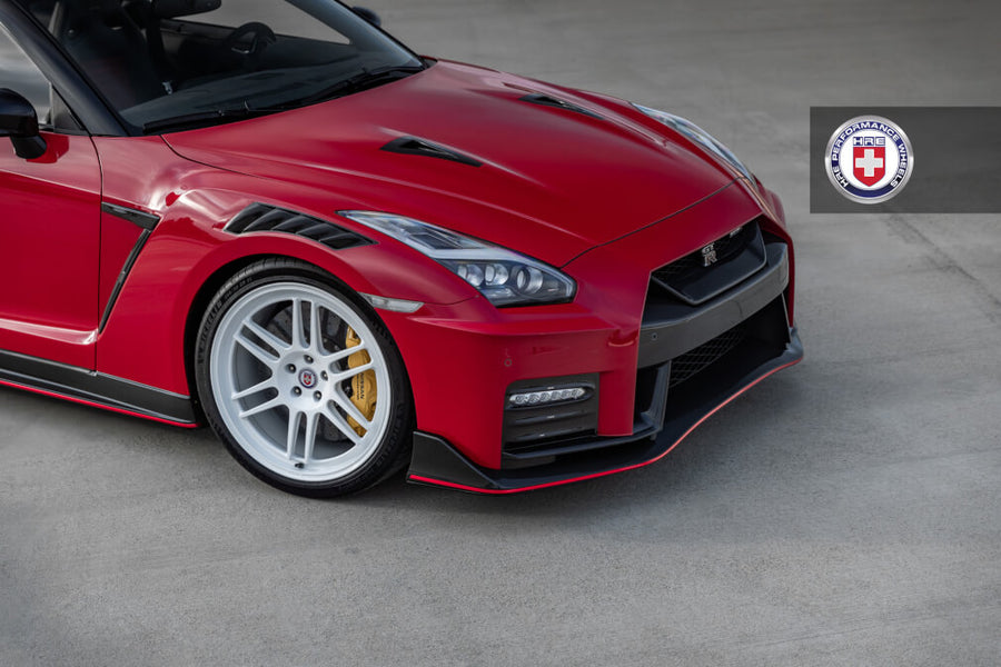 HRE 312 GTS forged wheel on Nissan GT R