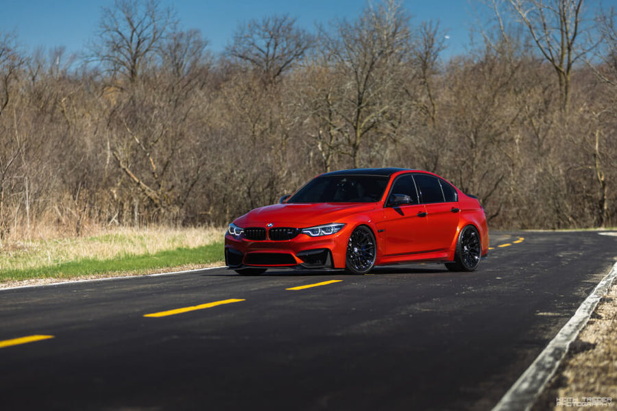 HRE S200 forged wheel on BMW M3