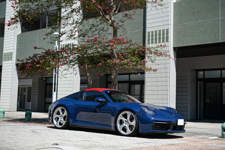 HRE 522M forged wheel on Porsche 992 Targa 4