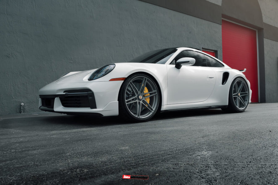 HRE P106 forged wheel on Porsche 992 Turbo S