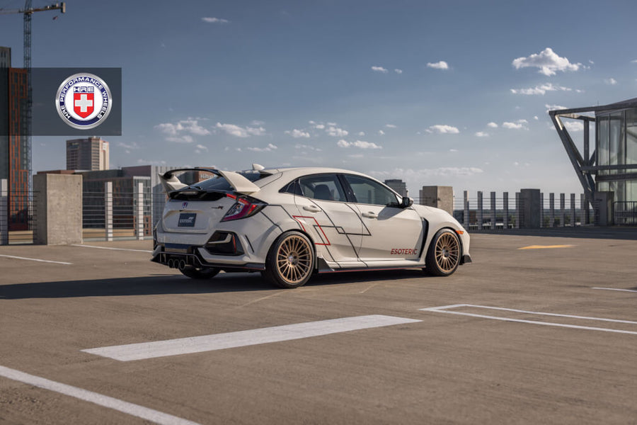 HRE 309M forged wheel on Honda Civic Type R