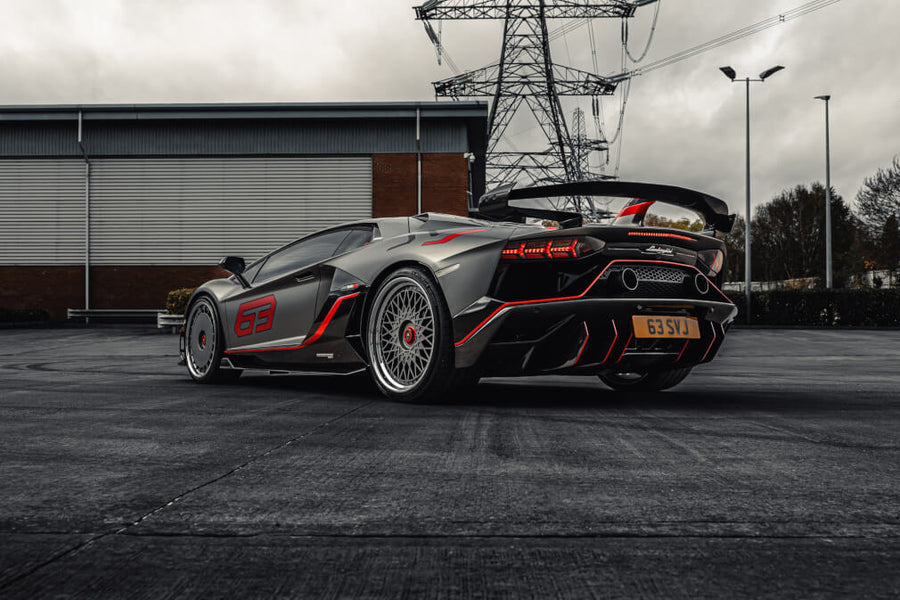 HRE 935 forged wheel on Lamborghini Aventador SVJ 63