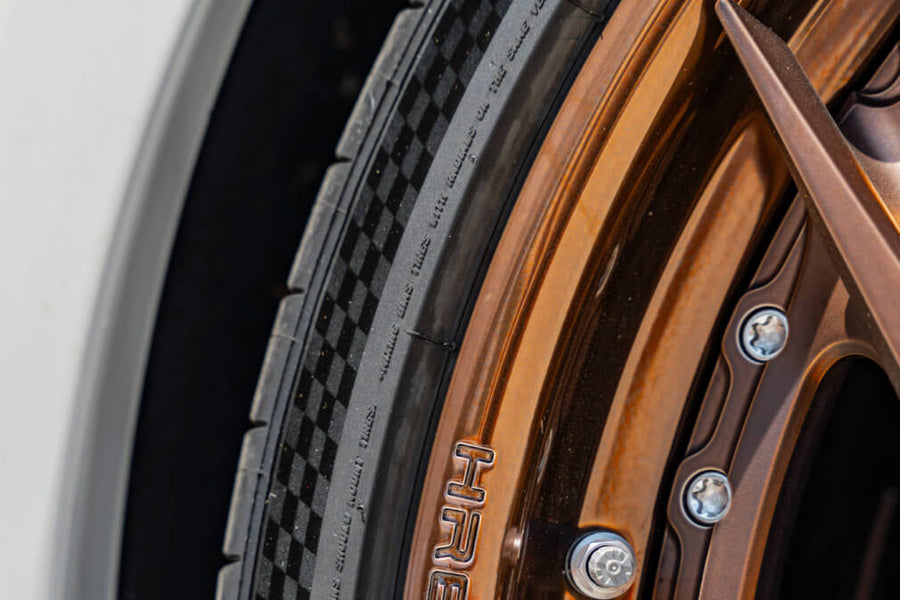 HRE S111SC forged wheel on Porsche Taycan Turbo S