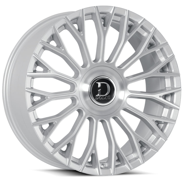 Dolce Luxury Roma Silver Brushed Wheel