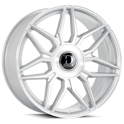 Dolce Luxury Verona Silver Brushed Wheel