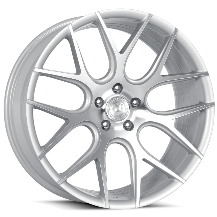 Dolce Performance Monza Silver Machined Wheel