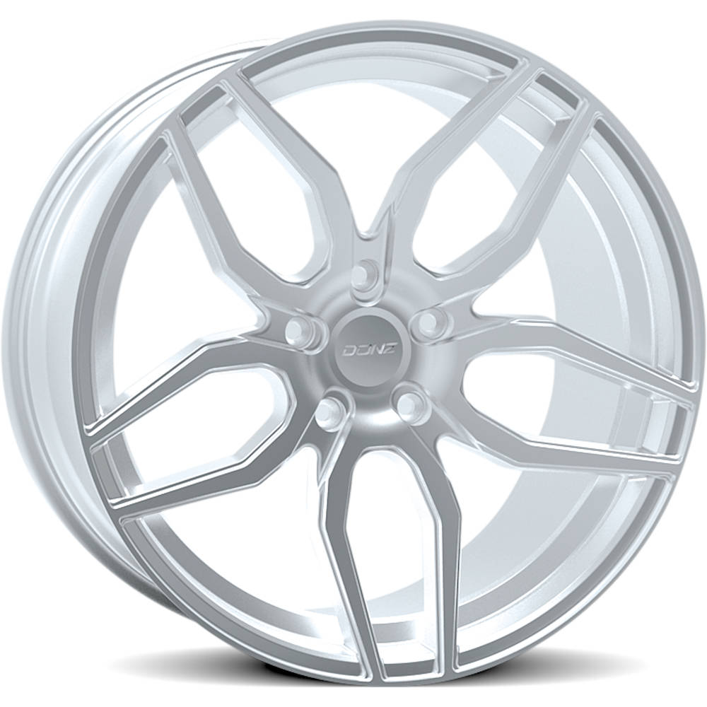 Donz Riina Silver Brushed Wheel