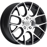 Drag Concepts R15 Black Machined Wheel