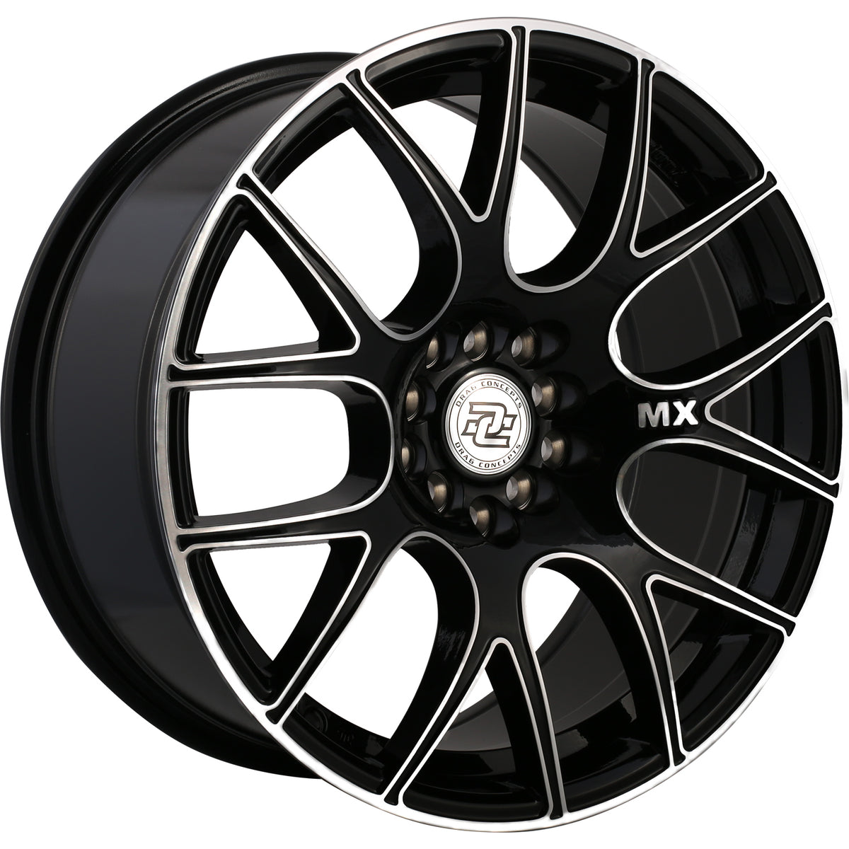 Drag Concepts R21 Black Machined Wheel