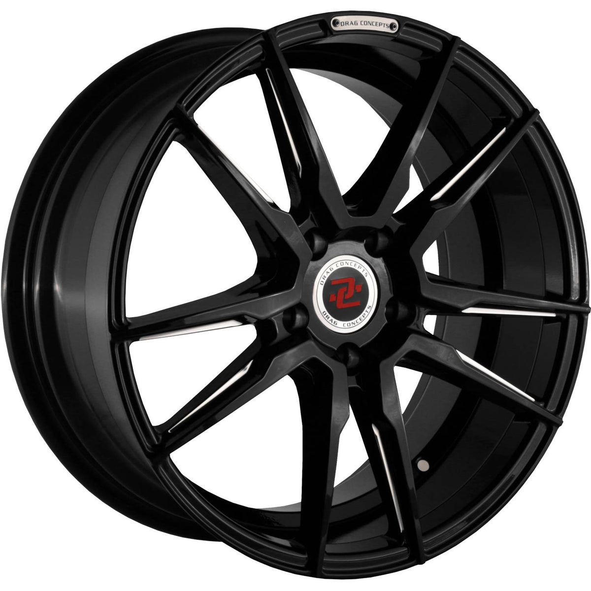 Drag Concepts R29 Black Machined Wheel
