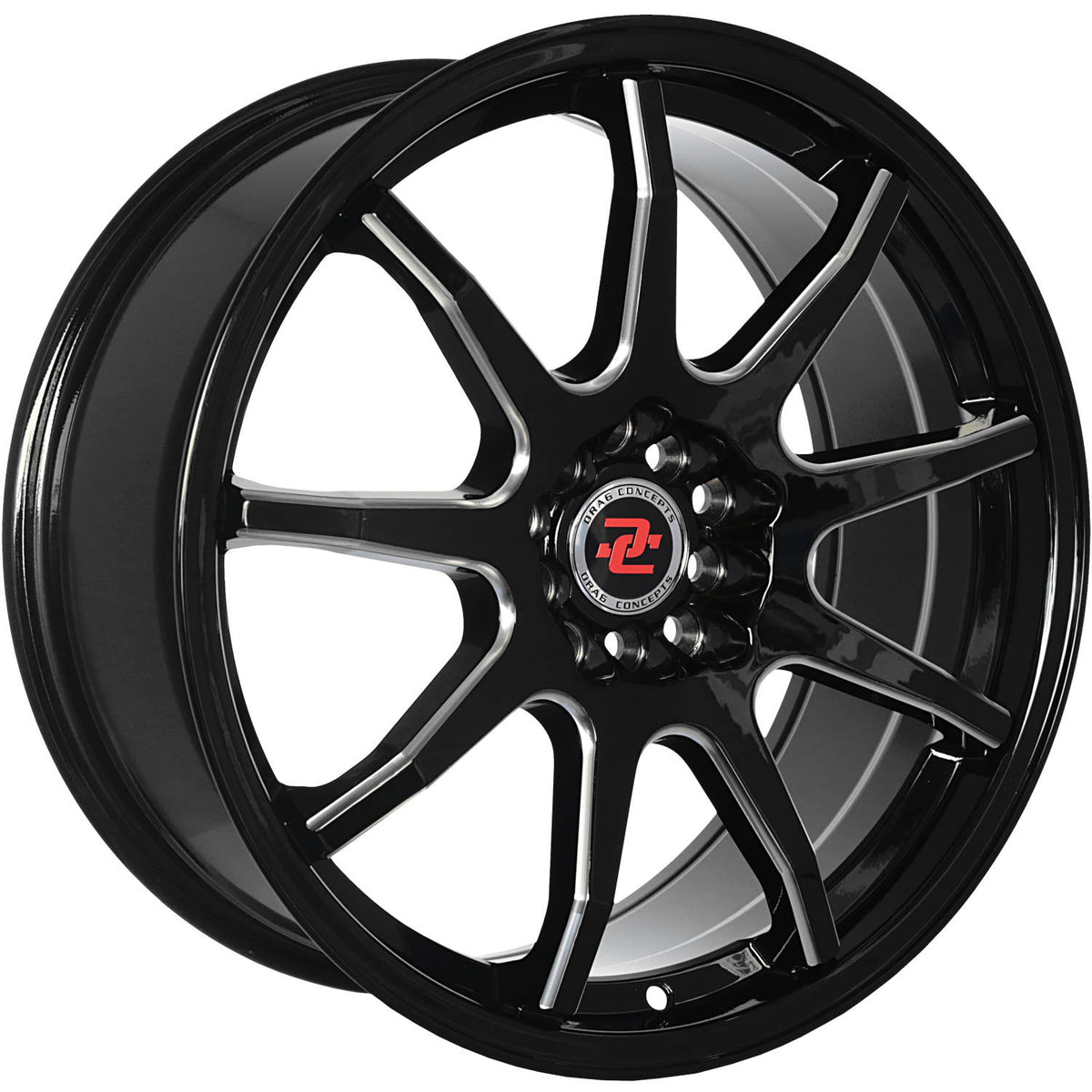 Drag Concepts R31 Black Milled Wheel