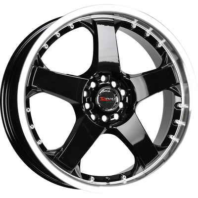 Drag DR11 Black Machined Wheel