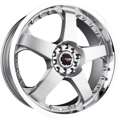 Drag DR11 Silver Machined Wheel