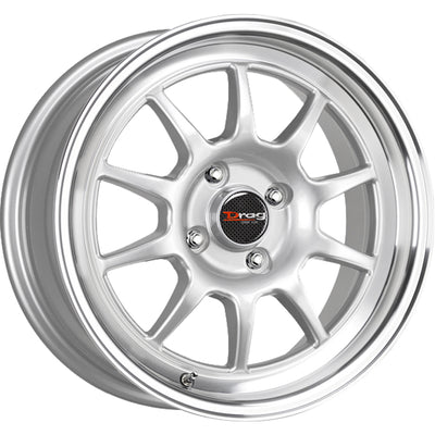 Drag DR16 Silver Machined Wheel
