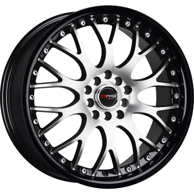 Drag DR19 Black Machined Wheel