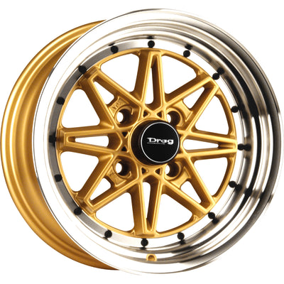 Drag DR20 Gold Machined Wheel