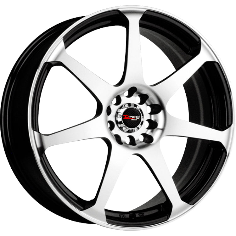 Drag DR33 Black Machined Wheel