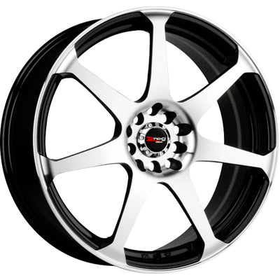Drag DR33 Black Machined Wheel