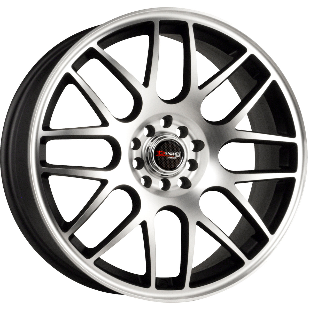 Drag DR34 Black Machined Wheel