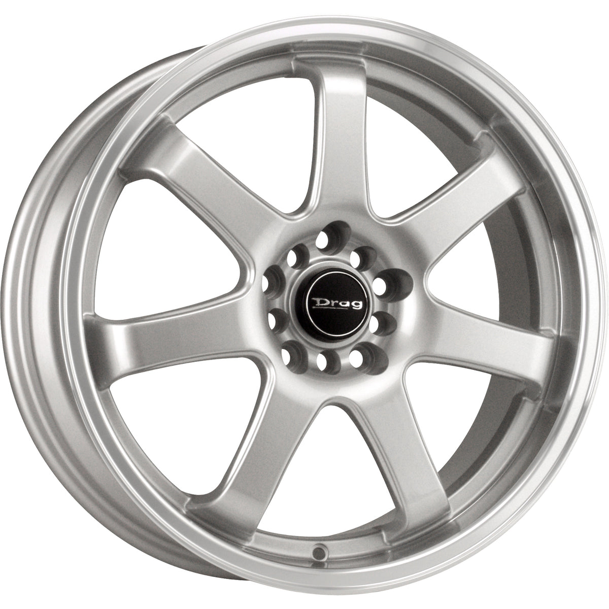 Drag DR35 Silver Machined Wheel