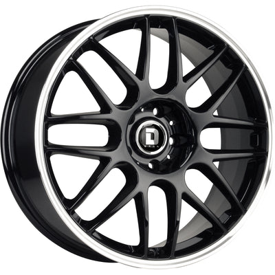 Drag DR37 Black Machined Wheel